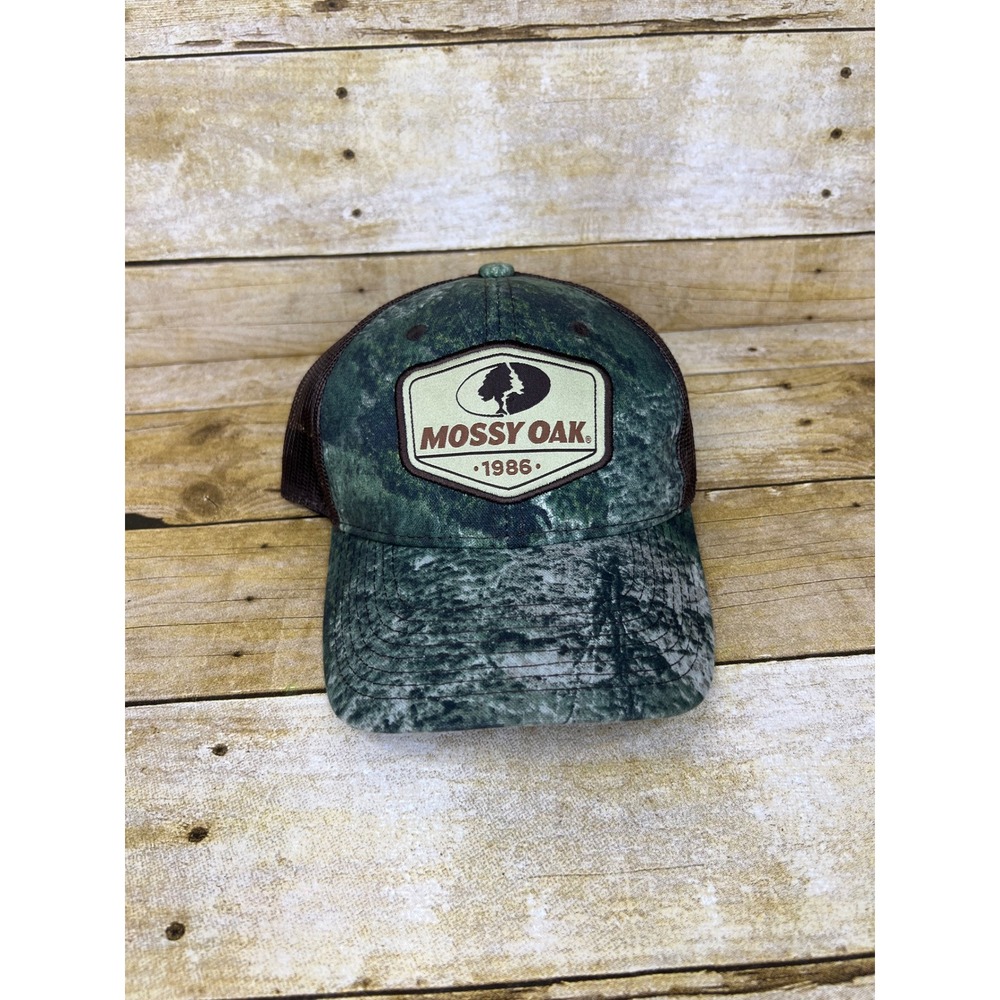 Mossy Oak 1986 Camo Trucker Hat Mens OSFM Hunting Outdoors